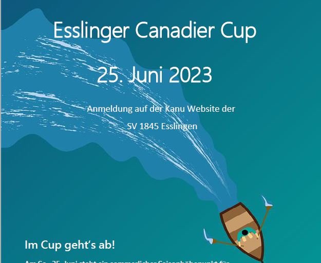 Canadier Cup 2023