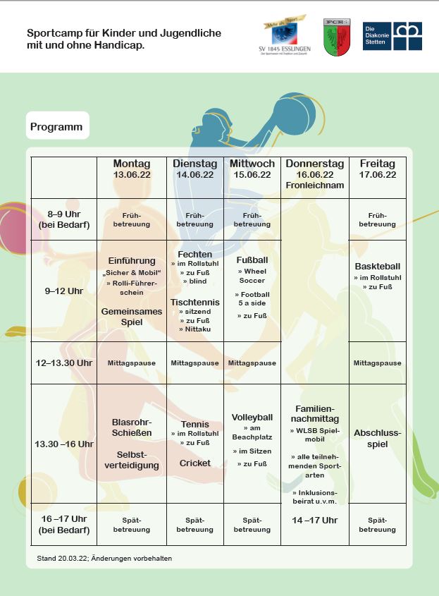 InkluSportsCamp2022 Programm final