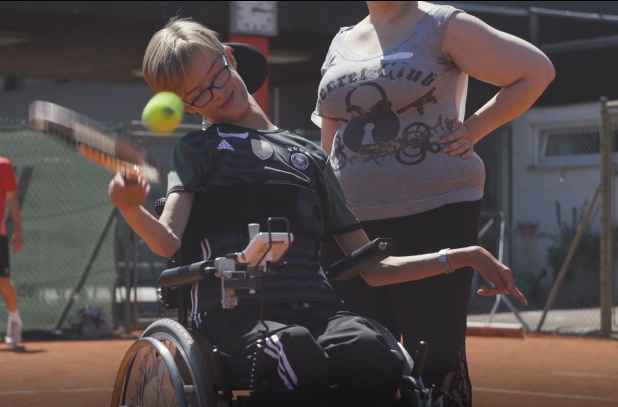 Tennis auch im Rollstuhl möglich