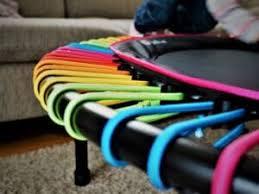 buntes Mini-Trampolin