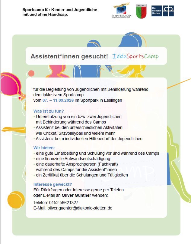 InkluSportsCamp2026 Assistenz